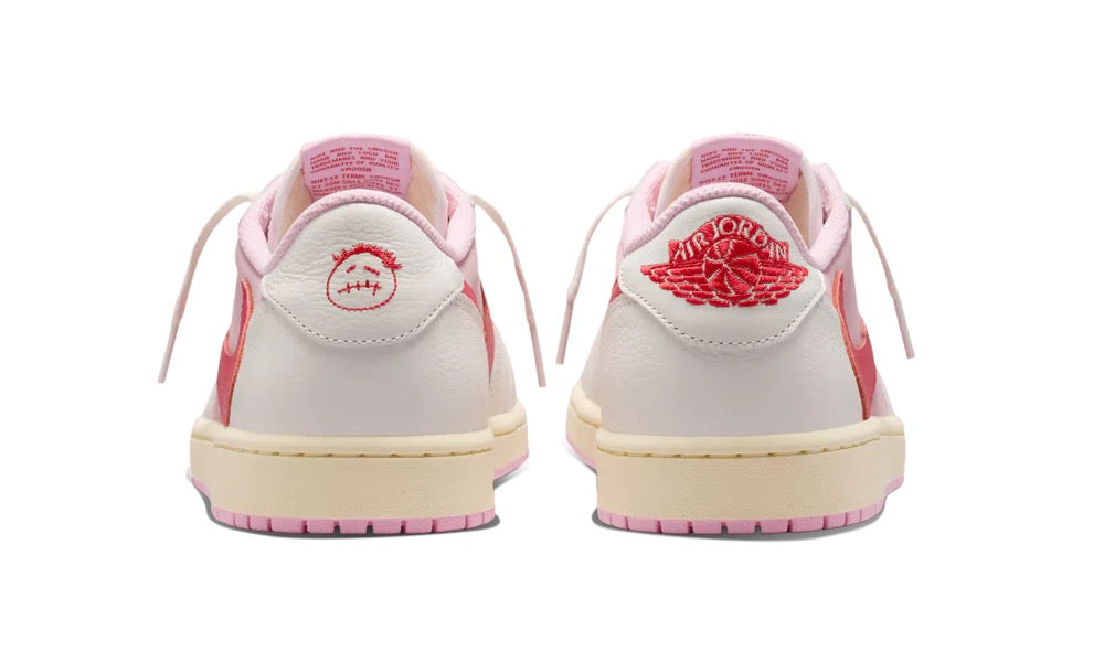 Air Jordan 1 Retro Low OG SP Travis Scott "Sail Tropical Pink"